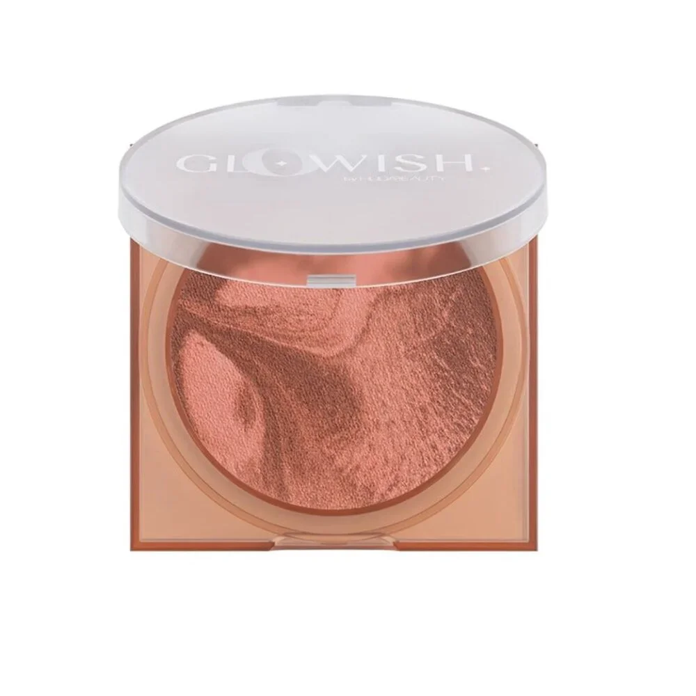 Huda Beauty GloWish Soft Radiance Bronzing Powder 04 DEEP TAN